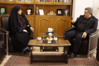 دیدار وابسته فرهنگی ایران در نخجوان با مدیرکل فرهنگ و ارشاد آذربایجان شرقی