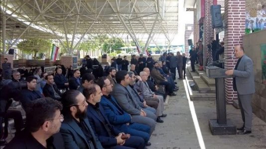 ادای احترام اصحاب فرهنگ وهنر به شهدای خدمت