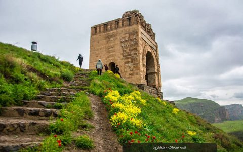 عملیات مرمت در قلعه ضحاک هشترود از سر گرفته شد