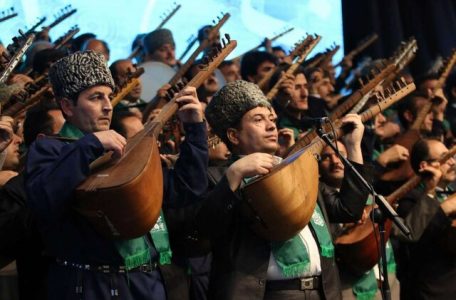 اختتامیه چهارمین دوره جشنواره ملی عاشیقلار، در تبریز