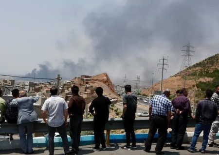 حمله به اطراف فرودگاه و پدافند هوایی شمال غرب کشور در تبریز