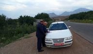 بازدید غیرمترقبه فرمانده یگان حفاظت سازمان امور اراضی کشور از یگان حفاظت مدیریت جهاد کشاورزی شهرستان خداآفرین