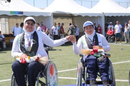 کماندار شیرزن آذربایجان مدال طلای مسابقات کشورهای اسلامی را به گردن آویخت