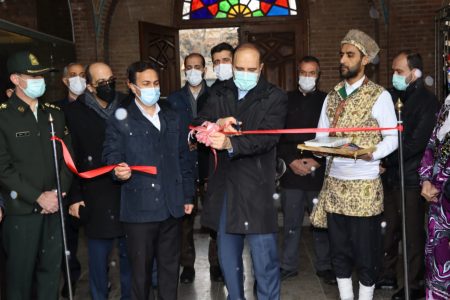 افتتاح نمایشگاه نوروزی صنایع‌دستی مسجد کبود تبریز