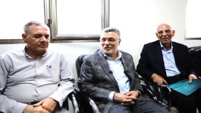 بازدید وزیر بهداشت از بیمارستان مردانی‌آذر تبریز و دیدار با خیرنامی آذربایجان
