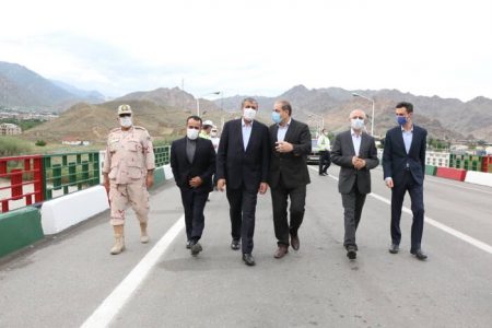 بازدید وزیر راه و شهرسازی از پایانه مرزی نوردوز