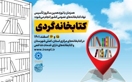 برگزاری طرح «کتابخانه‌گردی» در ۲۰ کتابخانه  آذربایجان شرقی
