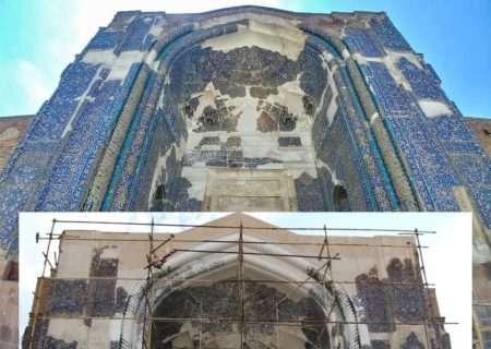 اختصاصی/زدودن هویت ۶۰۰ ساله از بنای مسجد کبود تبریز/جنایتی نابخشودنی!/فیلم
