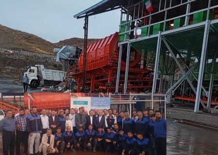 خط دوم کارخانه کمپوست تبریز به بهره برداری رسید