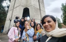 گزارش تصویری ازبازدید خبرنگاران رسانه های خارجی و داخلی از جاذبه ها و آثار باستانی شهرستان مراغه