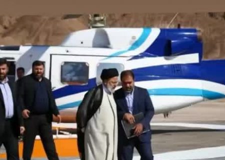 بالگرد رئیس جمهوری و هیات همراه دچار سانحه شد