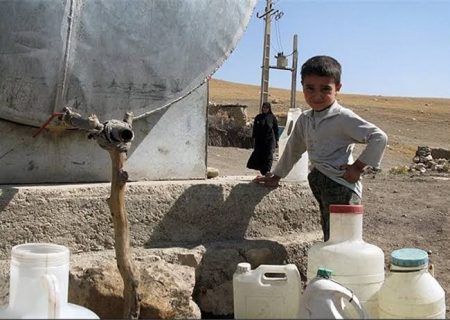 رفع مشکل آب شرب روستای علویان مراغه با احداث مخزن یکهزار مترمکعبی