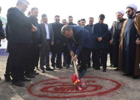 کلنگ مدرسه ۱۲ کلاسه مدیران خودرو بر زمین زده شد