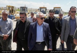 مسیر رفت کنارگذر ایلخچی تا یک ماه آینده زیر بار ترافیک می‌رود