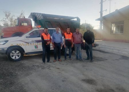 استقرار ۴۳ دستگاه ماشین آلات سبک و سنگین راهداری استان در مرز مهران