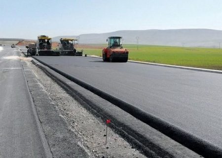 اسفالت ۳۱۰ کیلومتر از محورهای مواصلاتی آذربایجان شرقی