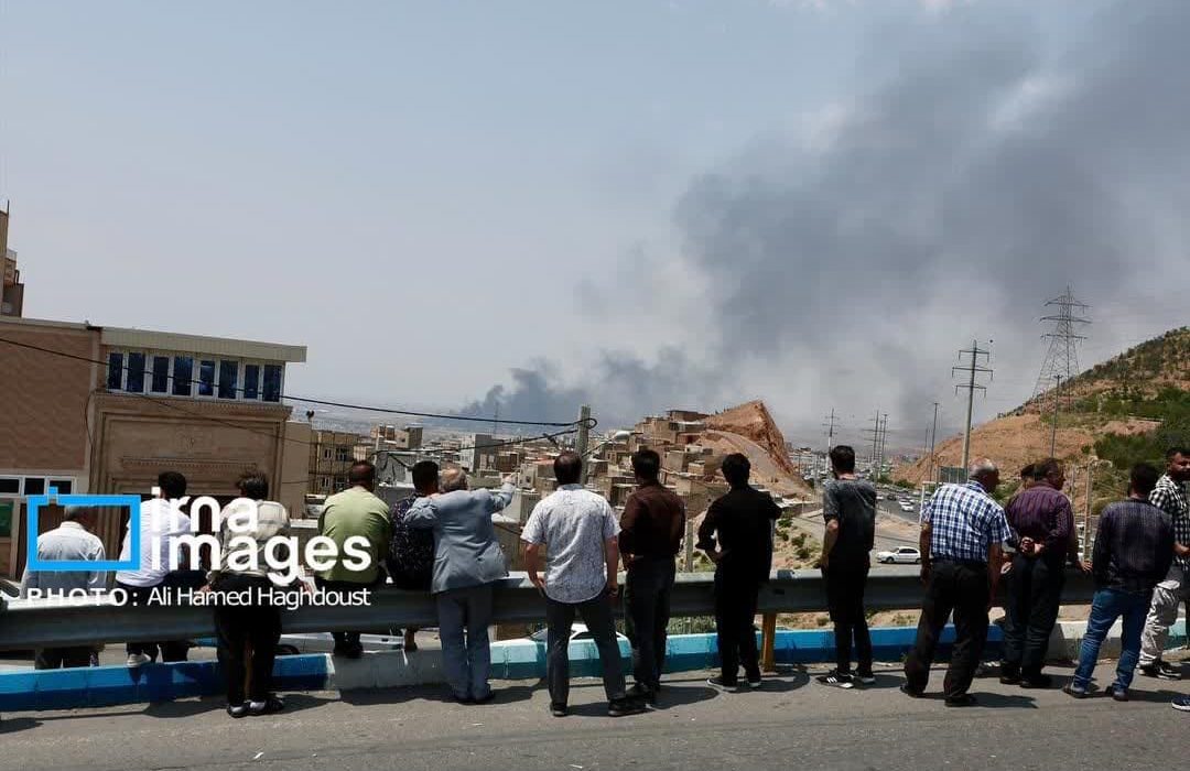 حمله به اطراف فرودگاه و پدافند هوایی شمال غرب کشور در تبریز