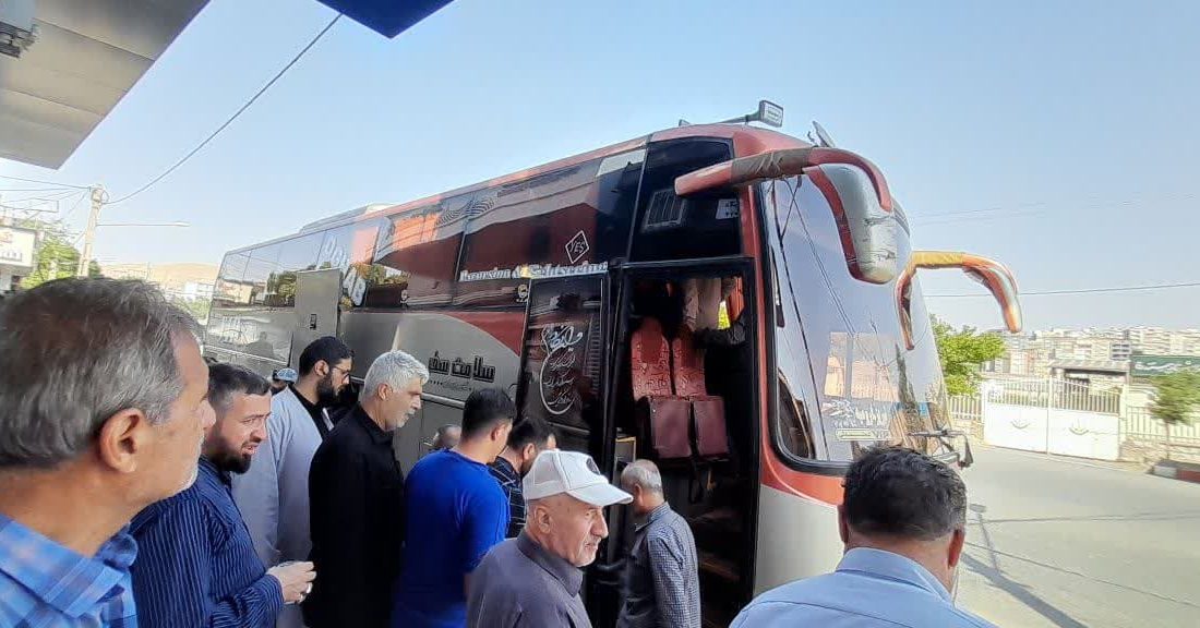 اعزام خادمان موکب «امامزادگان» استان به اربعین حسینی