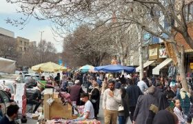 فیلم/گزارشی از حال و هوای بازار تبریز در آستانه نوروز
