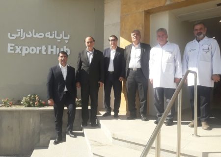 بازدید مسئولان ارشد گمرکی از پایانه صادراتی مانی در بناب