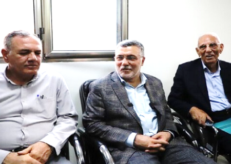 بازدید وزیر بهداشت از بیمارستان مردانی‌آذر تبریز و دیدار با خیرنامی آذربایجان