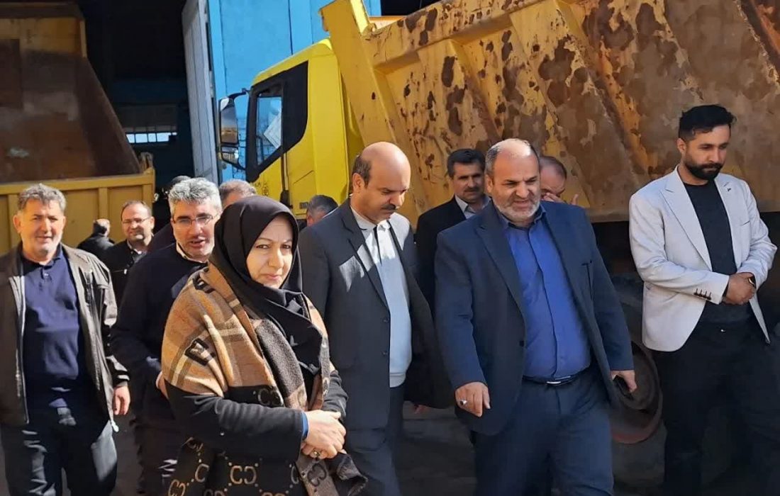 بازدید سرزده و دیدار عیدانه فرماندار تبریز از سازمان مدیریت پسماند شهرداری تبریز