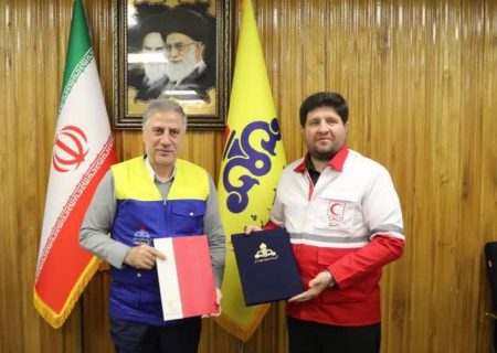 انعقاد تفاهم نامه همکاری فی‌ما‌بین جمعیت هلال احمر و شرکت گاز استان آذربایجان شرقی