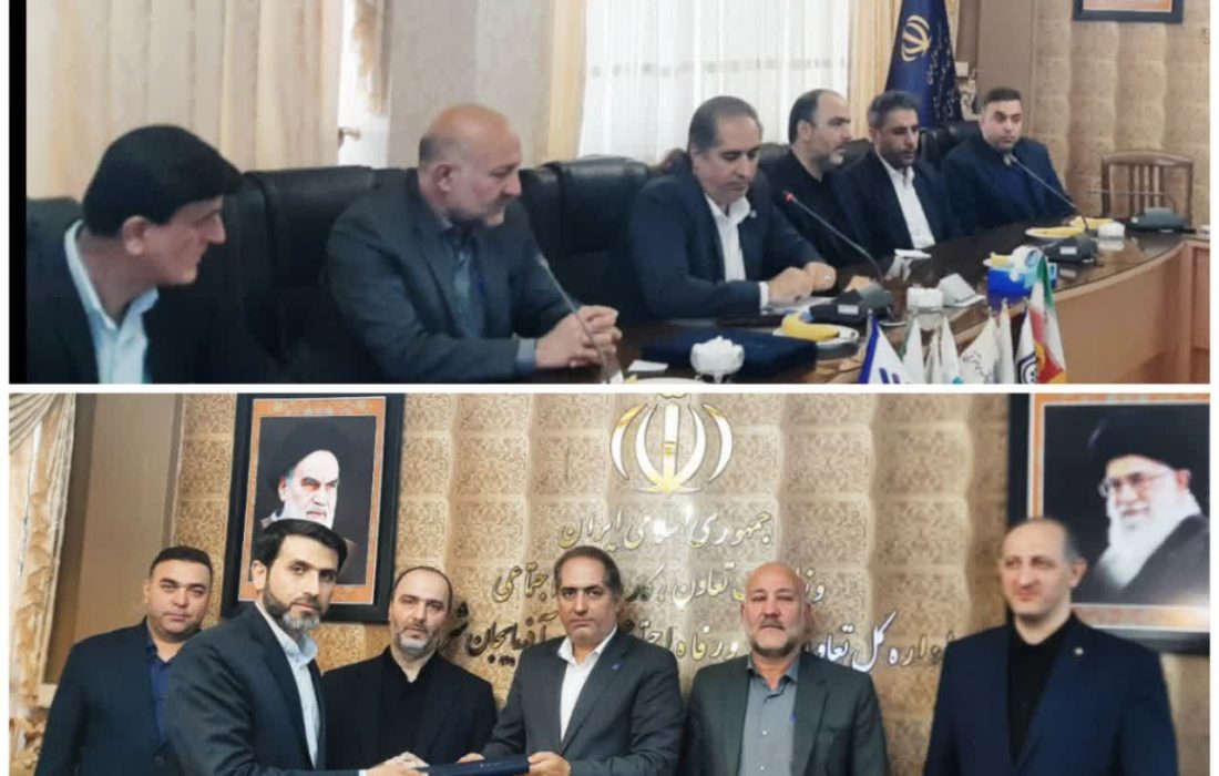 تودیع و معارفه مدیر حراست اداره کل تعاون، کار و رفاه اجتماعی آذربایجان شرقی