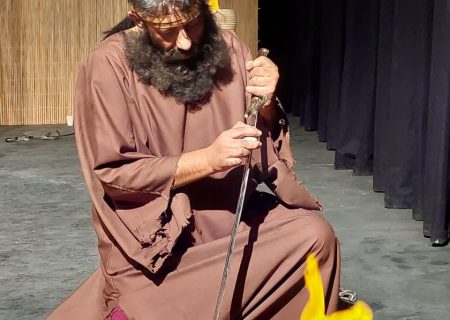 افتتاح بخش صحنه ای سی و ششمین جشنواره تئاتر استانی و رونمایی از سردیس میرزاآقا تبریزی