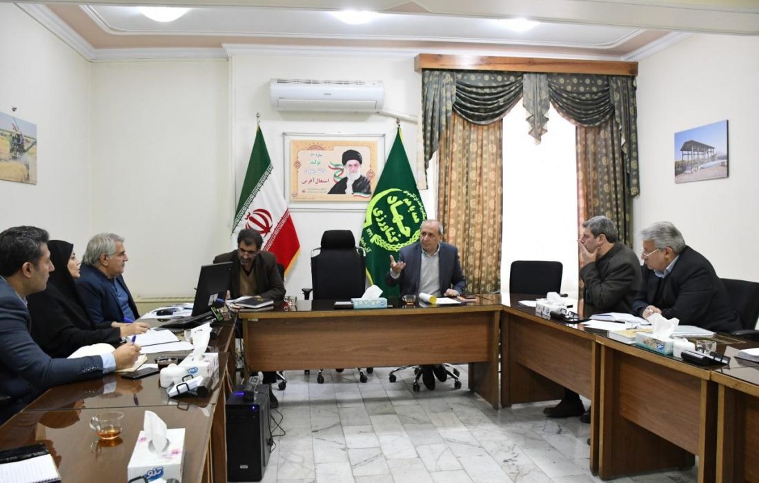 برگزاری جلسه کارگروه توسعه مدیریت سازمان جهادکشاورزی استان آذربایجان شرقی