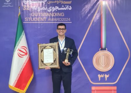 دانشجوی پردیس علامه امینی دانشگاه فرهنگیان آذربایجان شرقی دانشجوی نمونه کشوری شد