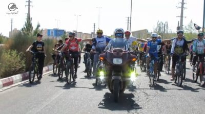 برگزاری همایش بزرگ دوچرخه سواری در شهر جدید سهند