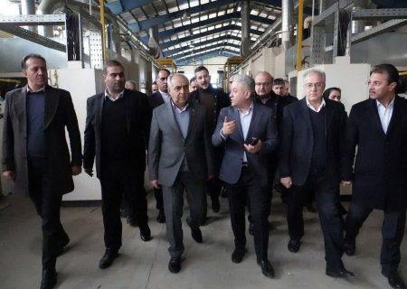 بازدید میدانی استاندار آذربایجان شرقی از شرکت راکد پانا چوب ارس