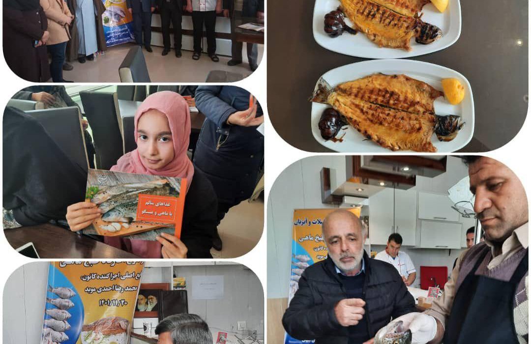 برگزاری دوره آموزشی و ترویجی طبخ ماهی در شهرستان جلفا