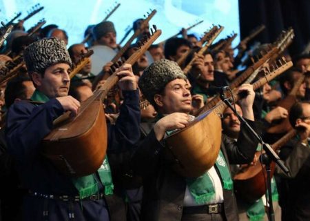 اختتامیه چهارمین دوره جشنواره ملی عاشیقلار، در تبریز