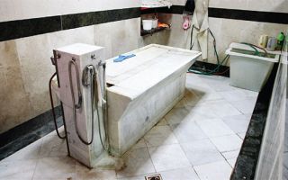 راه اندازی غسالخانه ویژه متوفیان کرونا در وادی رحمت تبریز
