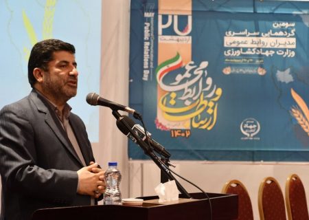 دستیابی به امنیت غذایی  با محدودیت های منابع آب و خاک مواجه است