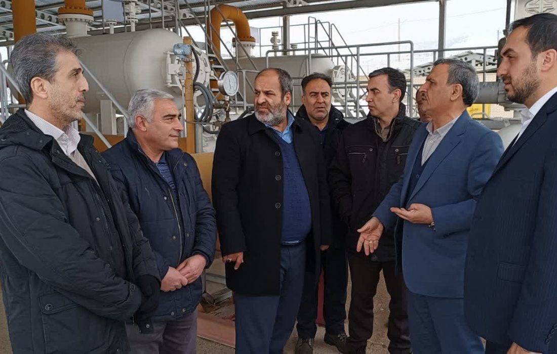 بازدید فرماندار تبریز از مرکز راهبری گاز استان آذربایجان شرقی