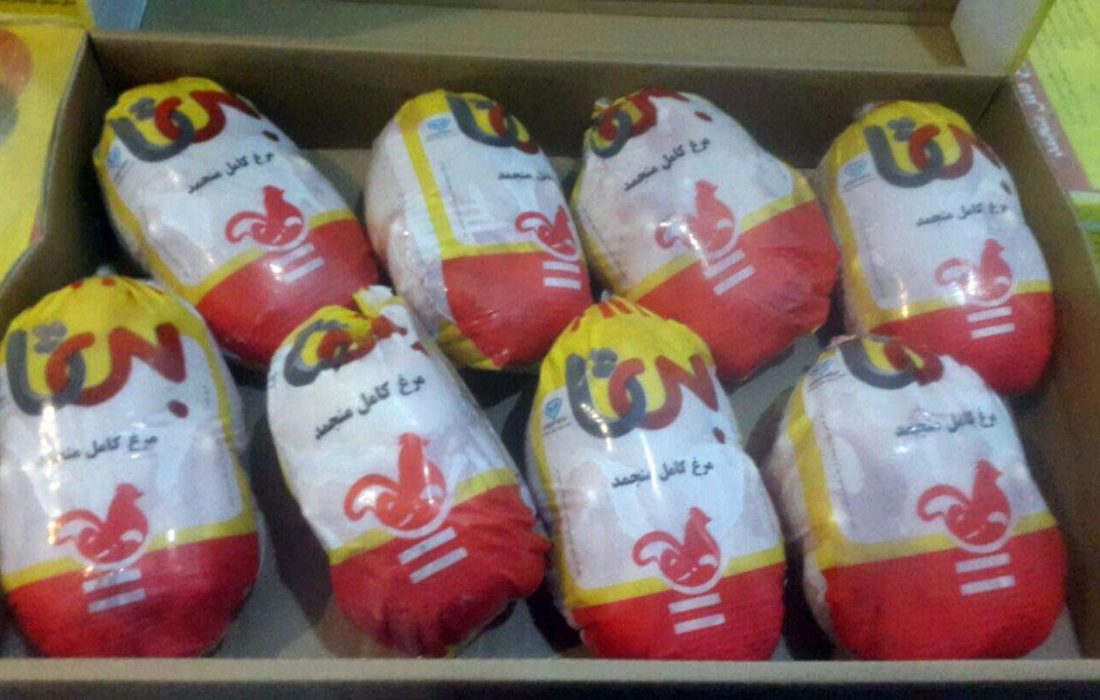 توزیع گسترده گوشت مرغ منجمد در آذربایجان شرقی