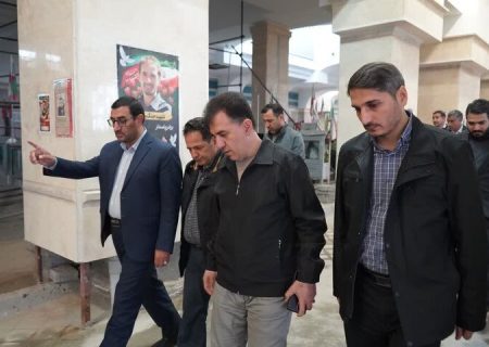 فاز سوم مسقف‌سازی گلزار شهدای وادی رحمت اجرا می‌شود