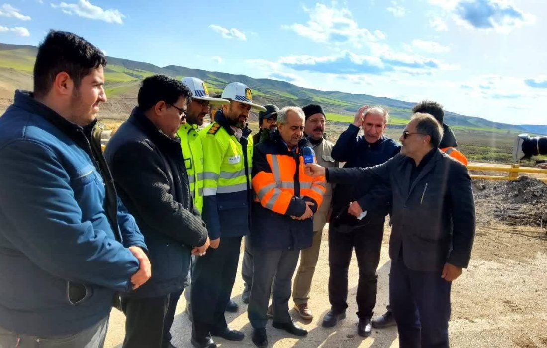 مسیر فرعی جایگزین پل هشترود، تا چند روز آینده آماده می‌شود