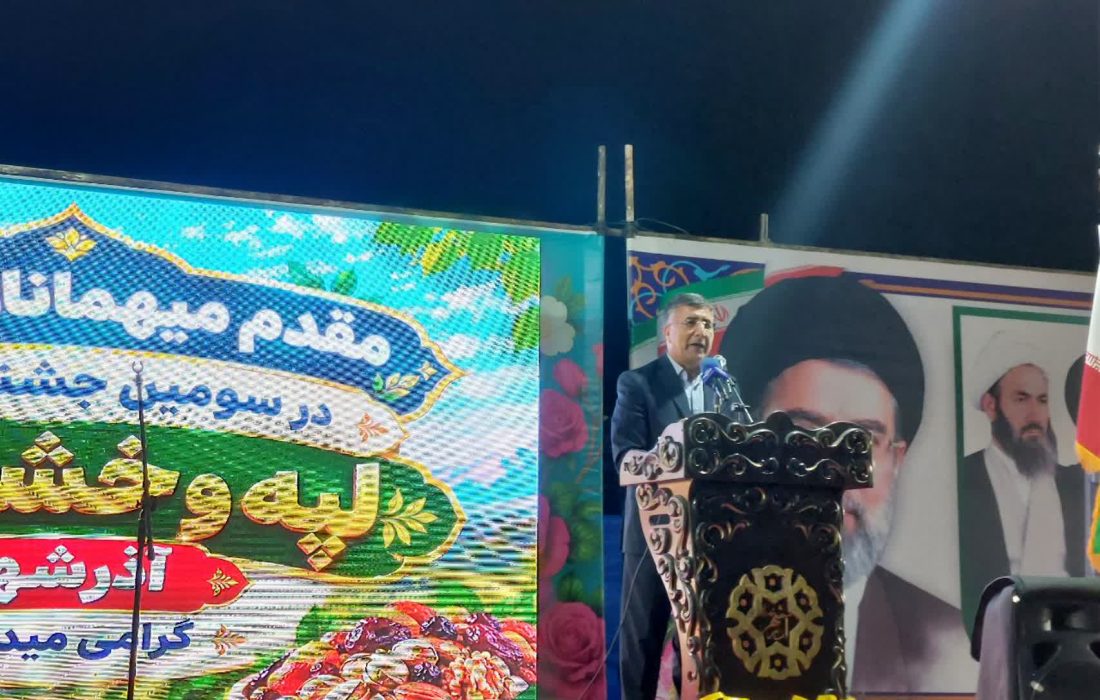 آذرشهر ظرفیت تبدیل‌شدن به قطب بین‌المللی تجارت لپه را دارد
