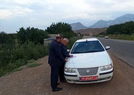 بازدید غیرمترقبه فرمانده یگان حفاظت سازمان امور اراضی کشور از یگان حفاظت مدیریت جهاد کشاورزی شهرستان خداآفرین