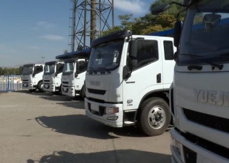 کامیون های ۱۱ تنی تراکتورسازی در راه بازار مشتری