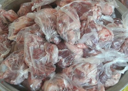 توزیع ۱۰ هزار بسته گوشت قربانی میان نیازمندان آذربایجان‌شرقی